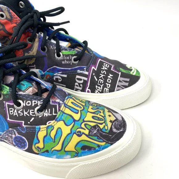 💖MEGA SALE💖Converse Skid Grip Shoes Women Black Blue Yellow White 170681C - Picture 4 of 8